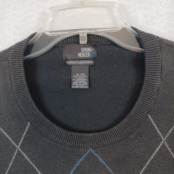 Spring + Mercer cotton and cashmere blend sweater Sz XL - Picture 3 of 7